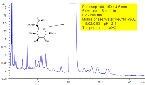 Amino Sugars Analysis in Ion Exchange and Reverse Mode Chromatogramm
