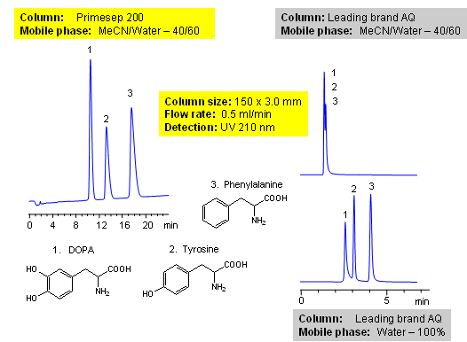 Bufferless Ion Separation (BLIS™) Chromatography of Amino Acids (1) Chromatogramm