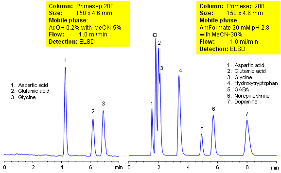 HPLC Separation of Polar Compounds Chromatogramm